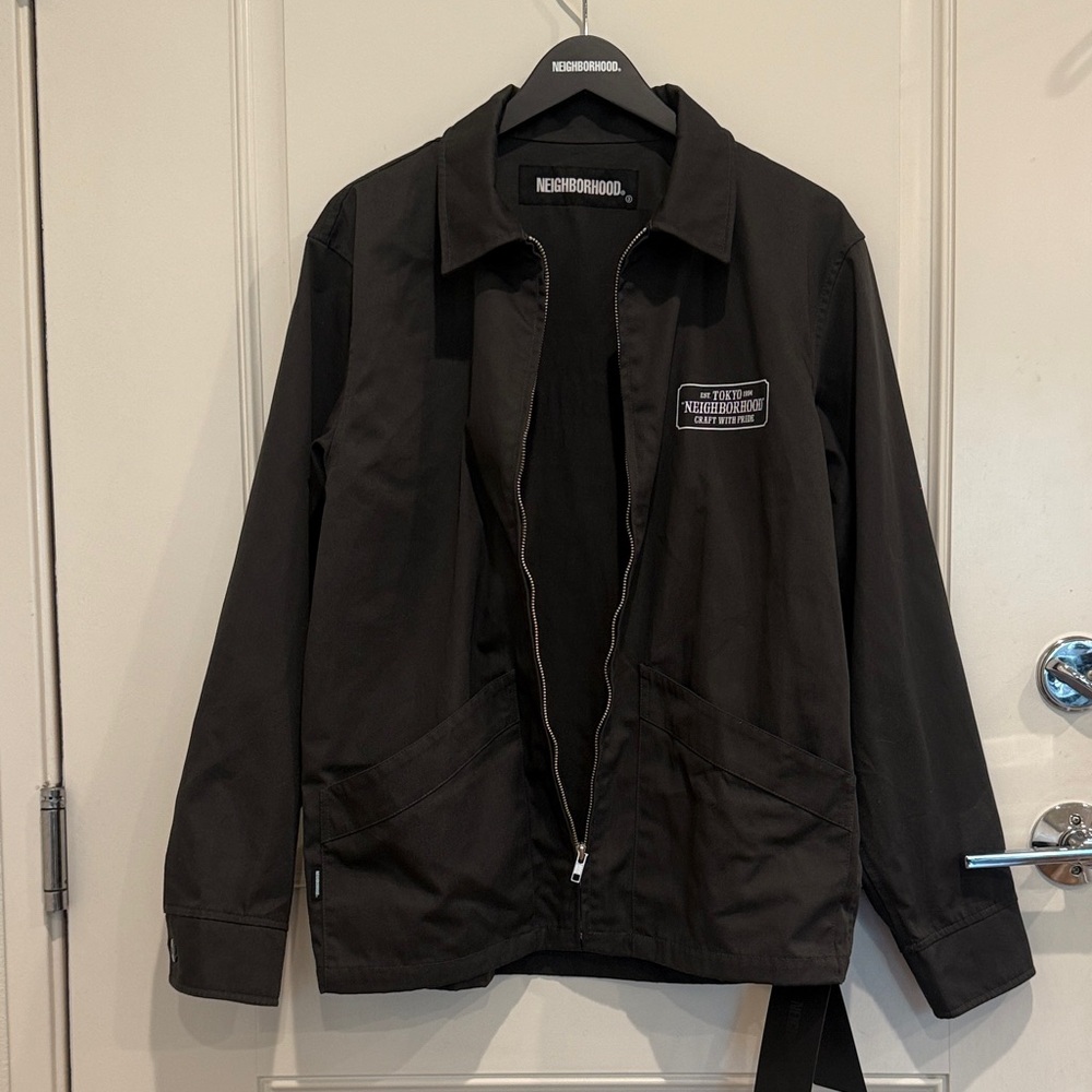 BRAND NEW Neighborhood Black Lightweight Men's Jacket - SIZE M - Picture 8 of 12